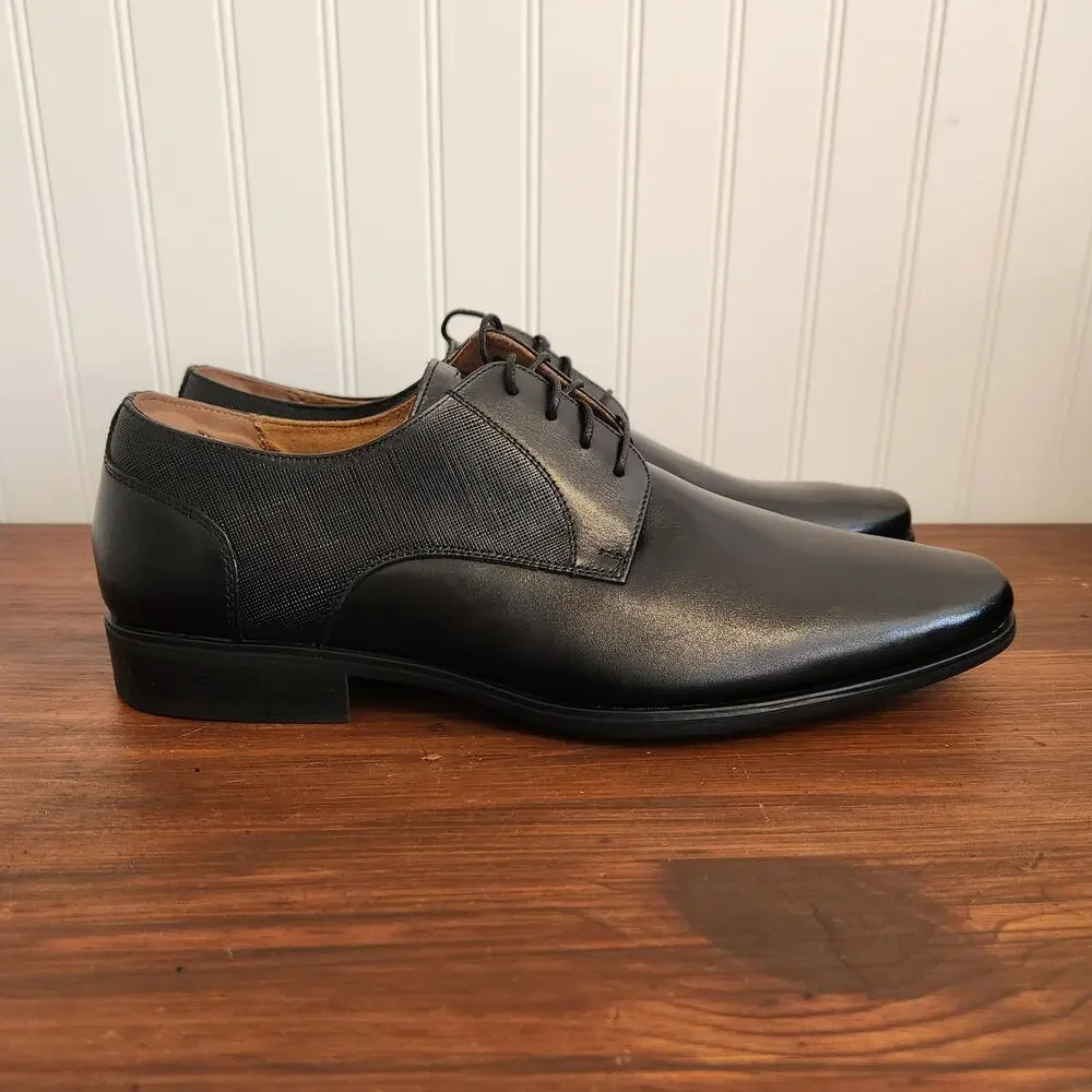 Florsheim Men's Size 11.5M Dark Brown Leather Dress‎ Shoes New